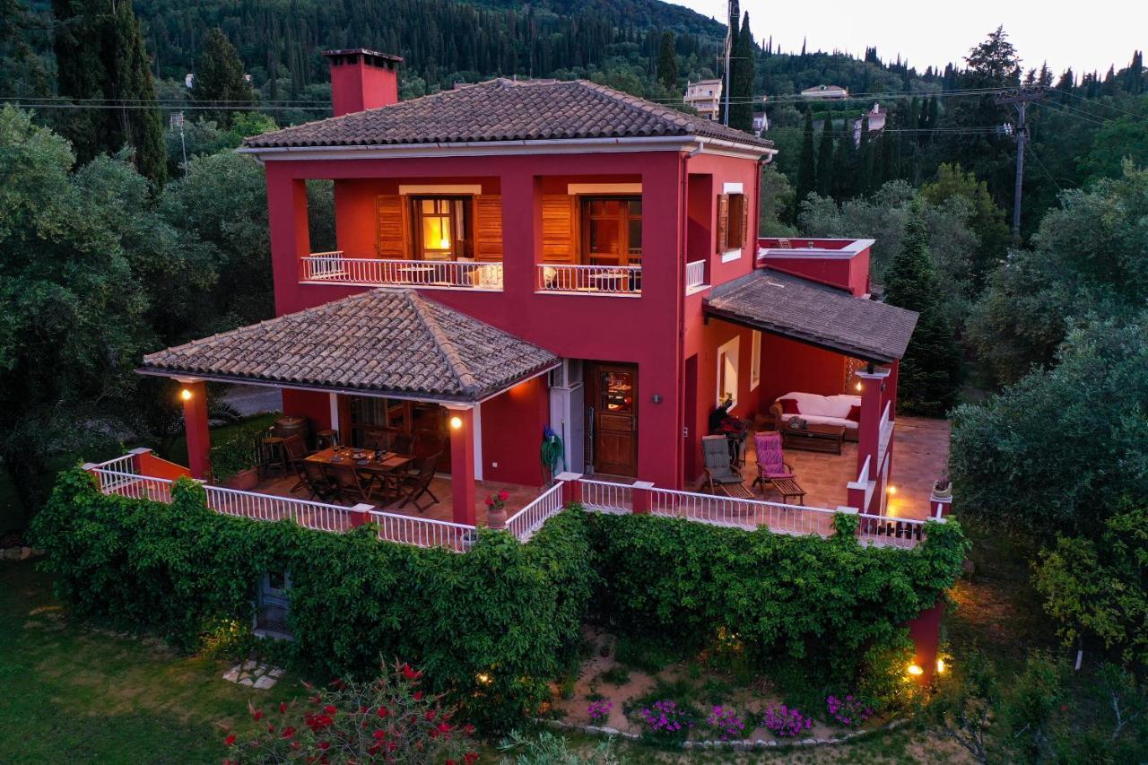Postatiko Holiday Home Central Corfu Kynopiastai ภายนอก รูปภาพ