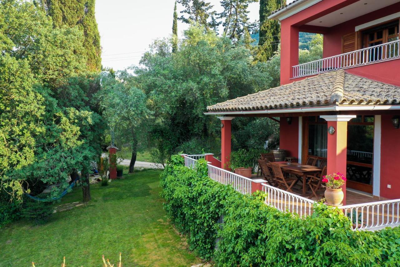 Postatiko Holiday Home Central Corfu Kynopiastai ภายนอก รูปภาพ