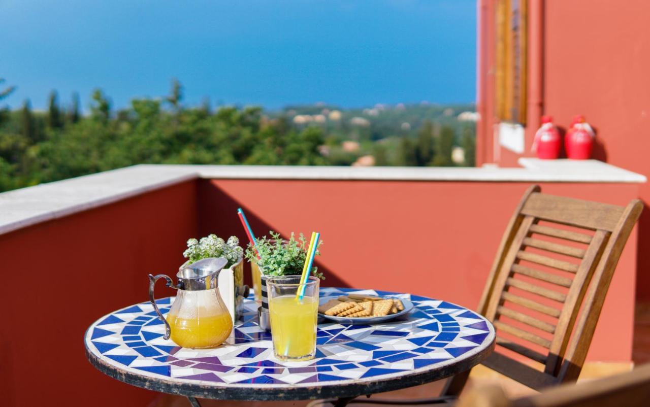 Postatiko Holiday Home Central Corfu Kynopiastai ภายนอก รูปภาพ