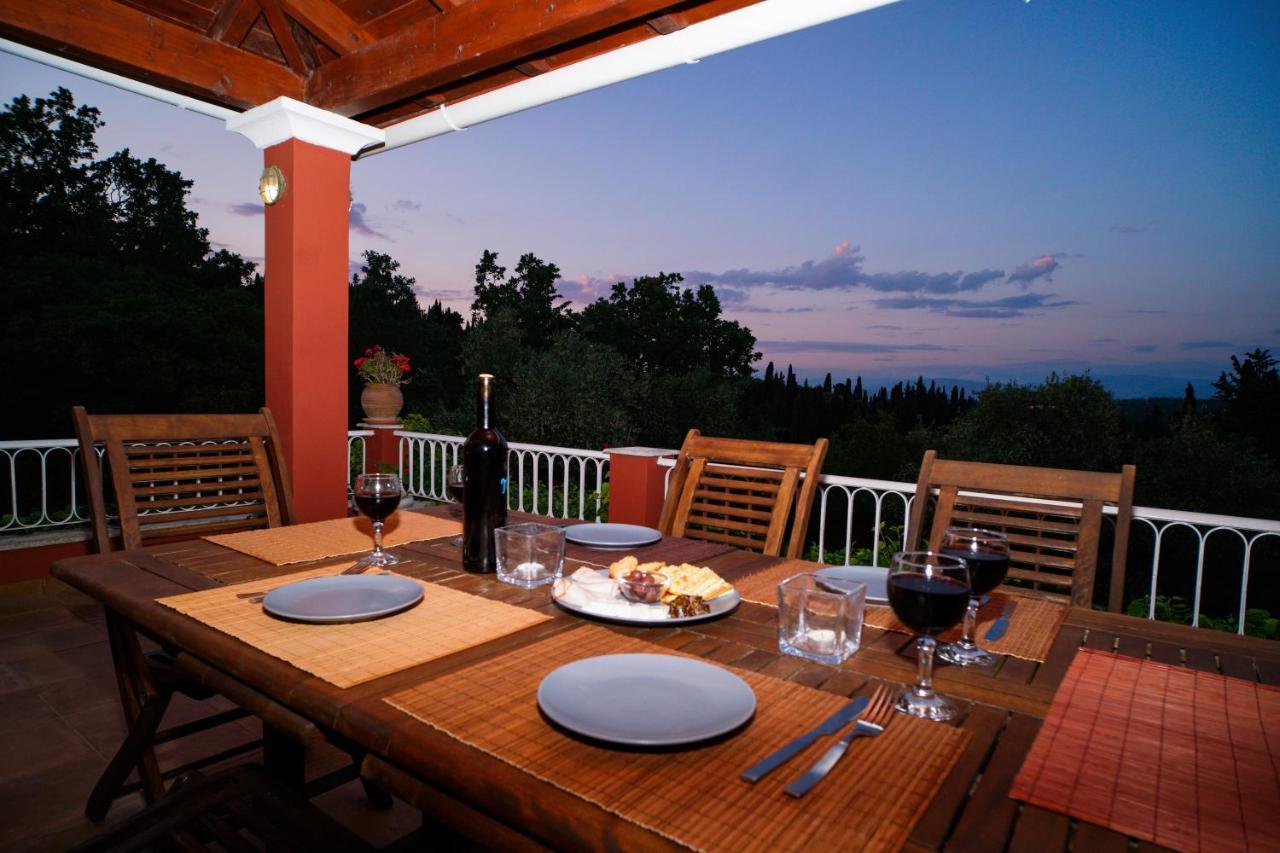Postatiko Holiday Home Central Corfu Kynopiastai ภายนอก รูปภาพ